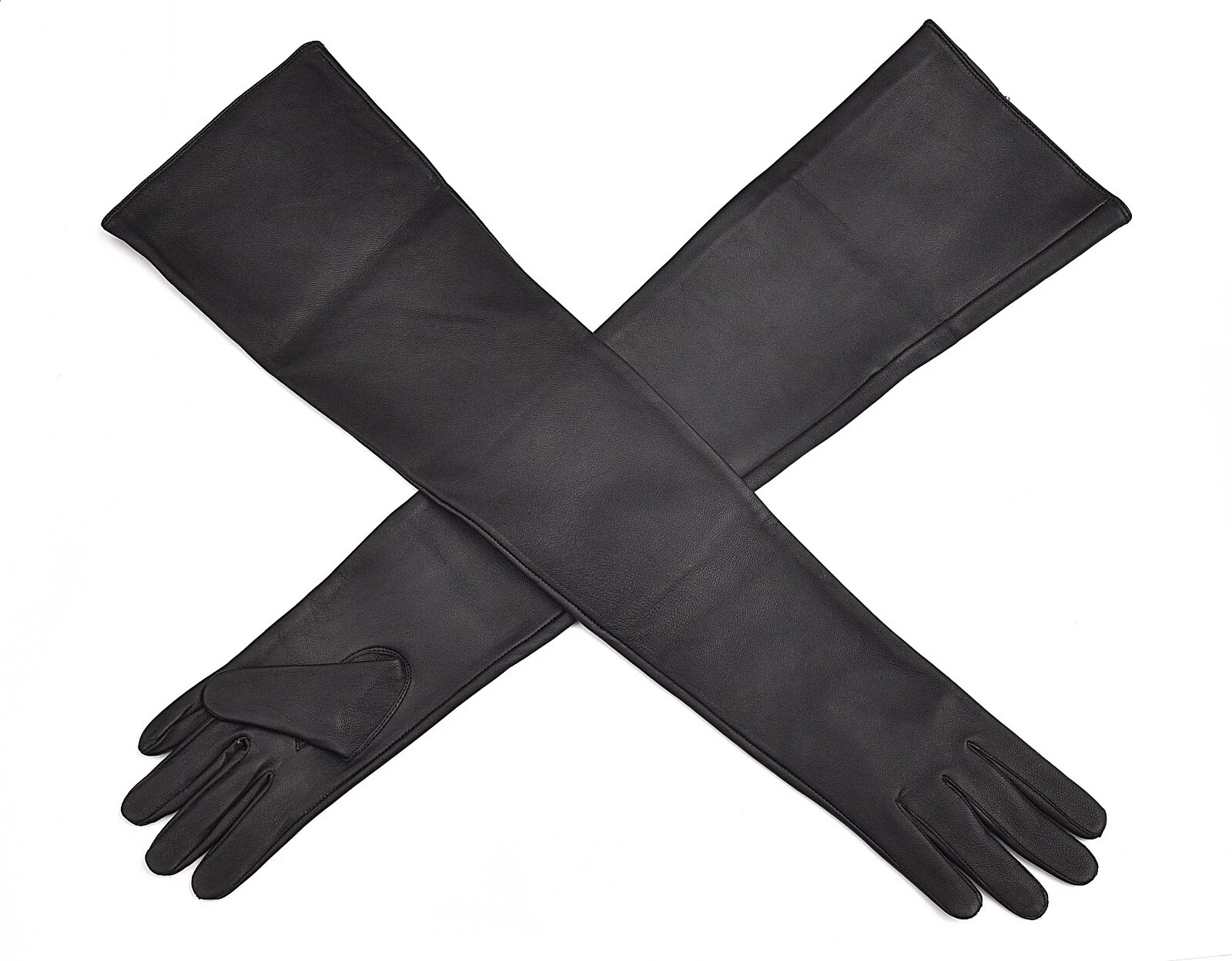 Leather Opera Length Bridal, Party Prom, Costume Elbow Gloves for Women
Opens in a new window or tab