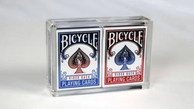 MURPHY'S MAGIC SUPPLIES, INC. Bicycle Rider Back Mini Limited Edition (2 Pack With Foil Tucks In Carat Case)