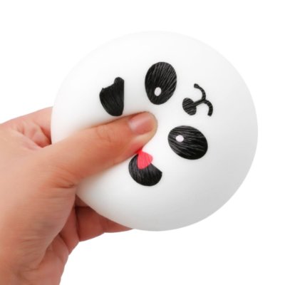 10cm Cute Panda Emoji Squeeze Jumbo Ice Cream Squishys Bun