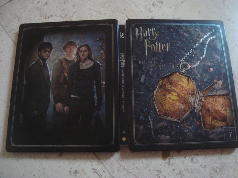 Harry Potter and the Deathly Hallows #1 SPOT GLOSS Blu-Ray SteelBook - Image 2 of 4