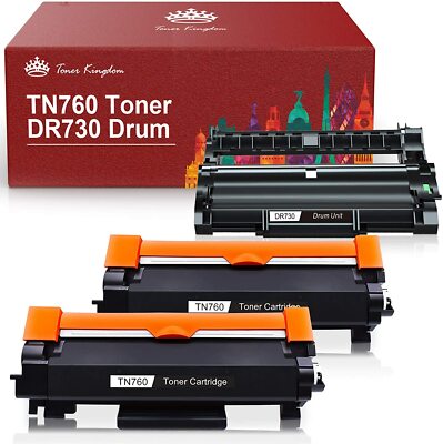 TN760 TN730 Toner DR730 Drum Compatible for Brother DCP-L2550DW MFC-L2710DW lot