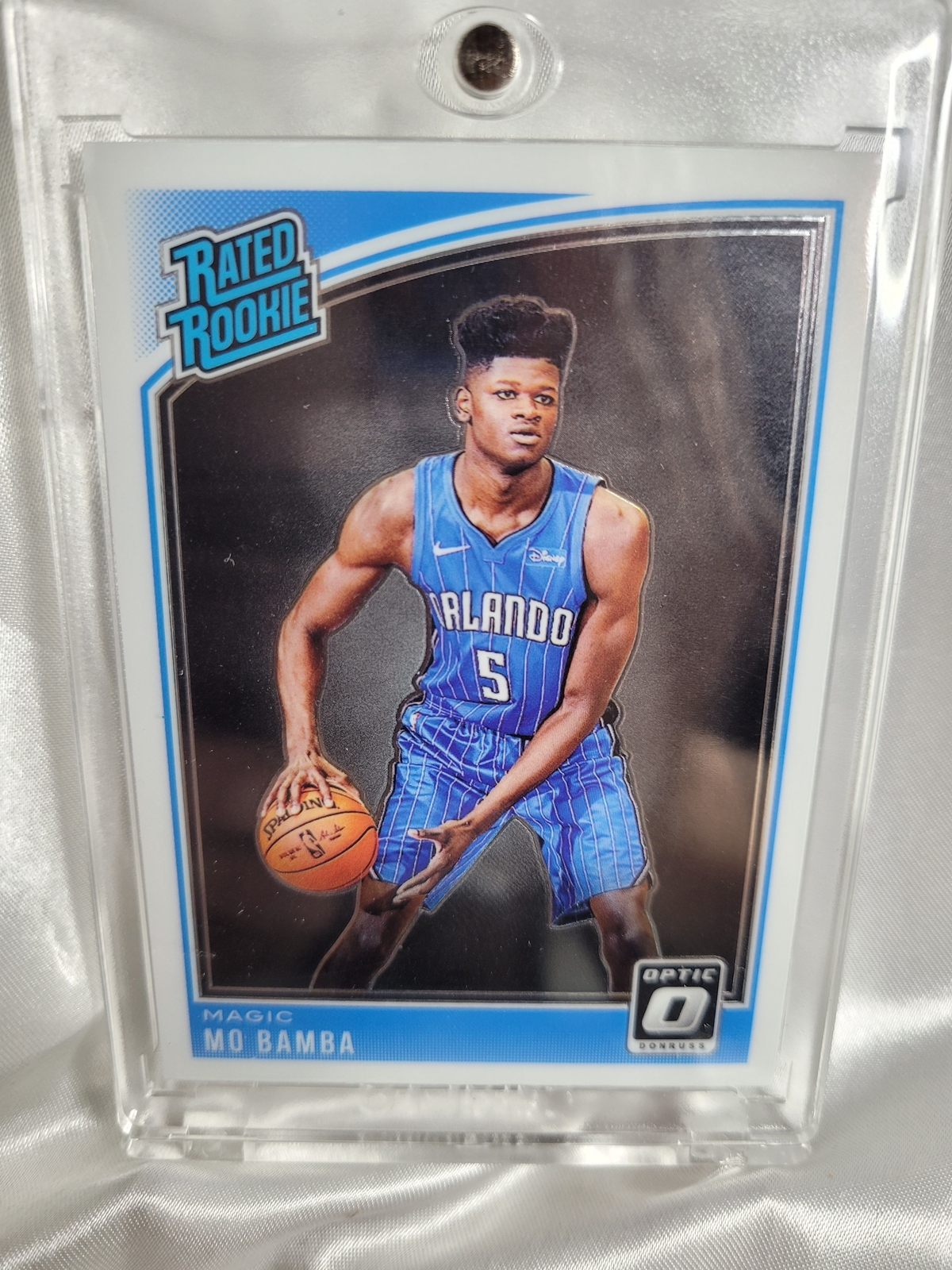 2018 Panini Donruss Optic Mo Bamba Rated Rookie 160 MINT