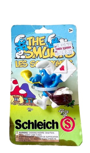 Flor Regalo Pitufo Broma y Entregado con Amor Cartero Pitufo Figura Schleich Peyo - Imagen 2 de 5