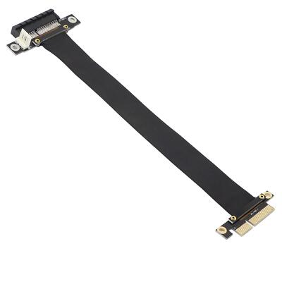 PCIE 4X Extension Cable PCI-Express 3.0 4X Male to Female Riser Cab...