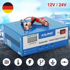 Profi 400AH Ladeger�t batterie 12V/24V Intelligent Batterieladeger�t Reparatur.