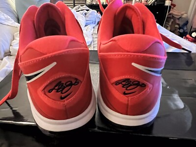 Size 12.5 - Nike Lebron 8 V/2 Low Solar Red 2011