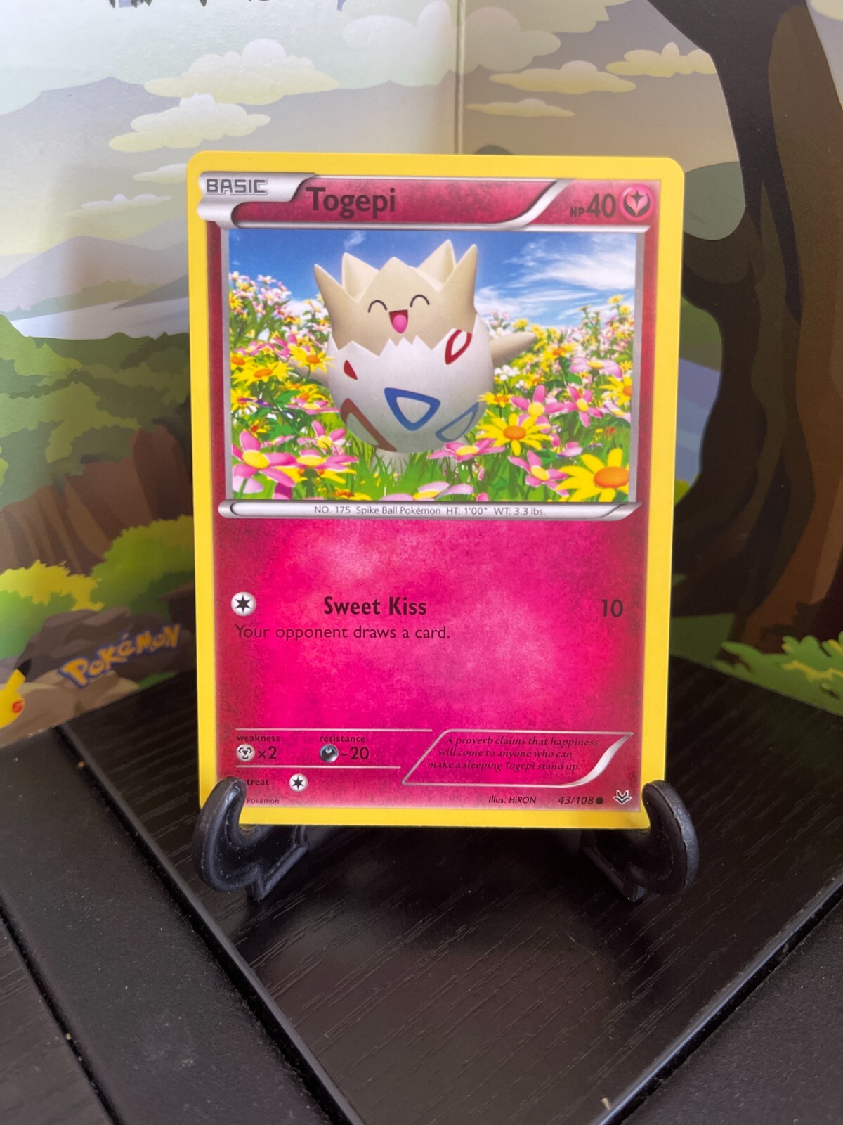 Togepi 43/108 - Roaring Skies - Common - Pokemon Card TCG - LP