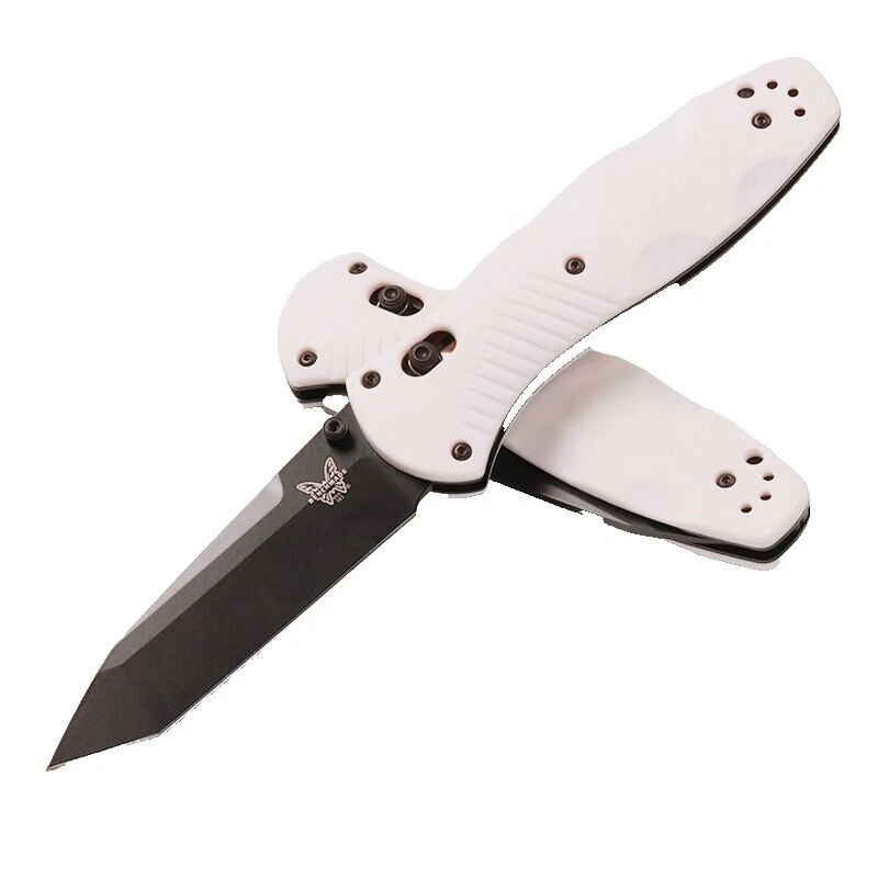 Hoja de acero inoxidable Benchmade mango de acero inoxidable modernos de colección cuchillos plegables producidos en fábricas