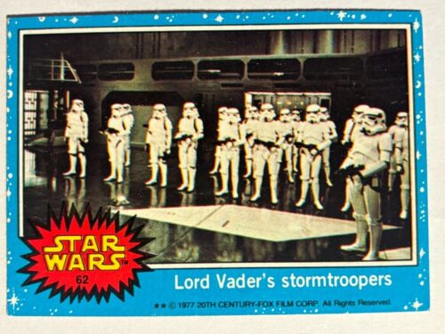 1977 Topps Star Wars Movie Cards Blue 1st Series High Grade PSA Vader Luke Leia - Picture 188 of 235