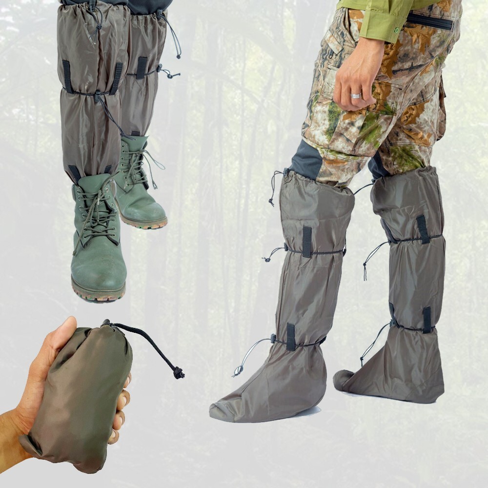 Calcetines de Senderismo Anti-Sanguijuelas Exterior Camping Protección | Calzado Duradero y Reutilizable