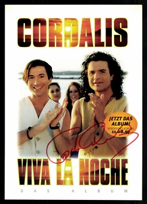 Costa Cordalis Autogrammkarte Original Signiert ## BC G 28059