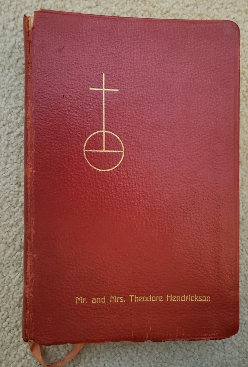 洋書　古書　worship and service hymnal 1958 WORSHIP AND SERVICE-RED - Hope Publishing Company