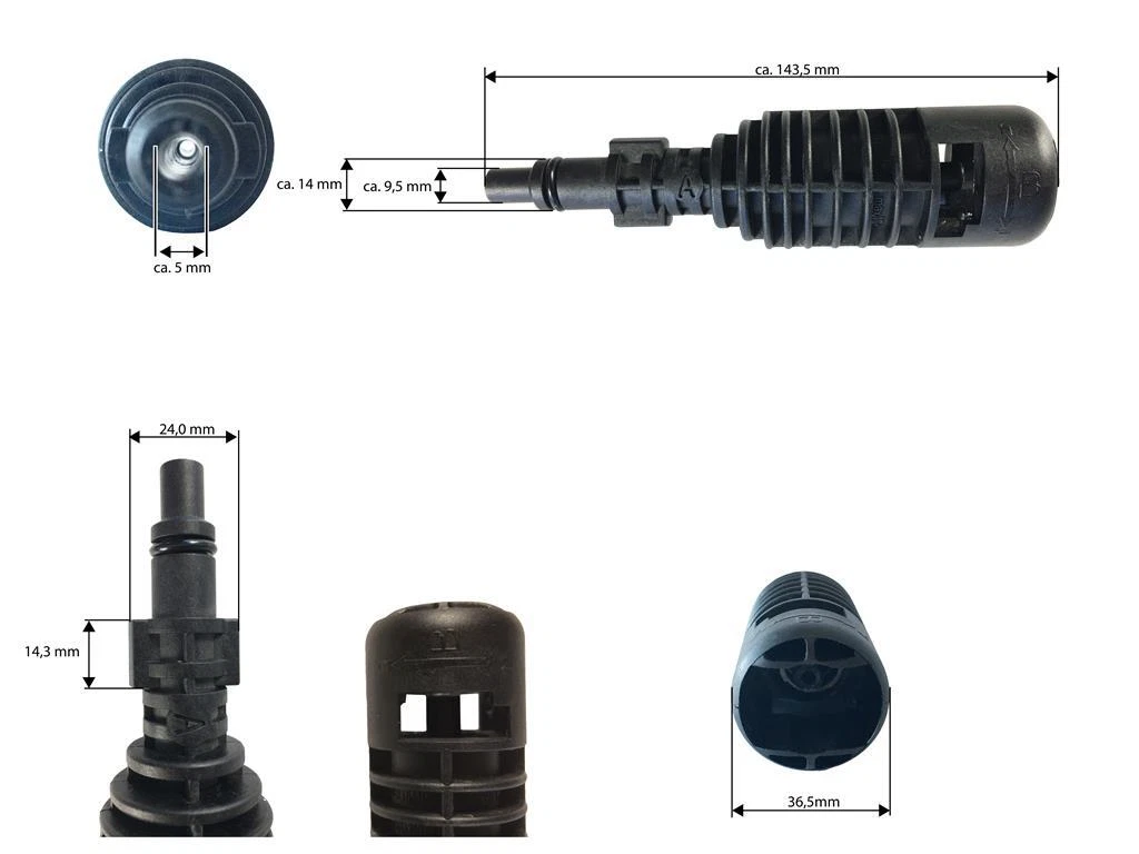 Adapter Hochdruckreiniger Zubeh r Parkside Lidl PHD 100 150 passt