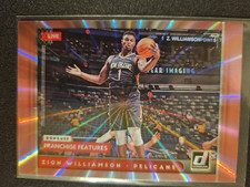 ZION WILLIAMSON 22 2021-22 PANINI DONRUSS PINK LASER FRANCHISE FEATURES SP   L2