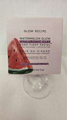 Glow Recipe Watermelon Hyaluronic Clay Pore Facial Mask - 2.02oz