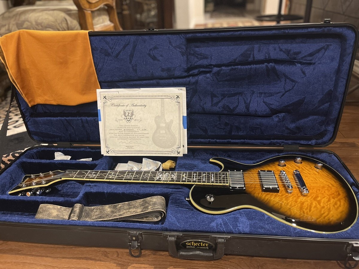 Schecter 35th Anniversary Solo 6 Number 02 Of 35 | eBay
