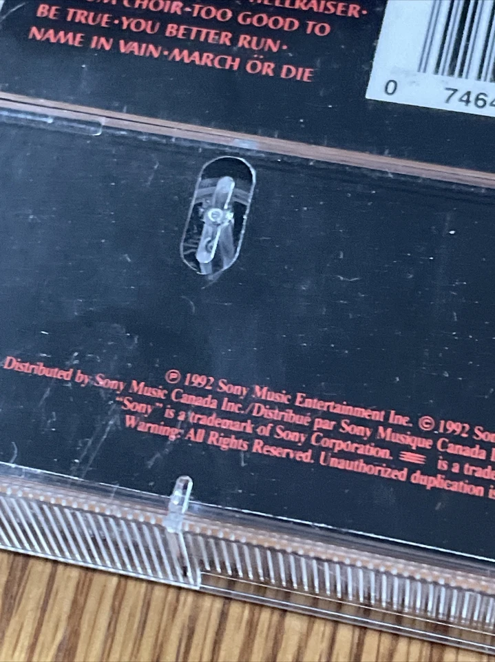 MOTORHEAD March Or Die CASSETTE Tape CANADA - Image 3 of 4