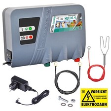 12V 230V Weidezaungerät 3.2J Weidezaun Gerät Batteriegerät Akkugerät Elektrozaun