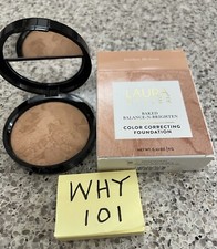 Laura Geller Baked Balance-N-Brighten Color Correct Foundation GOLDEN MED 9g 36