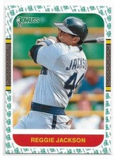 2021 Donruss #233 REGGIE JACKSON LIBERTY SP VARIATION California Angels 