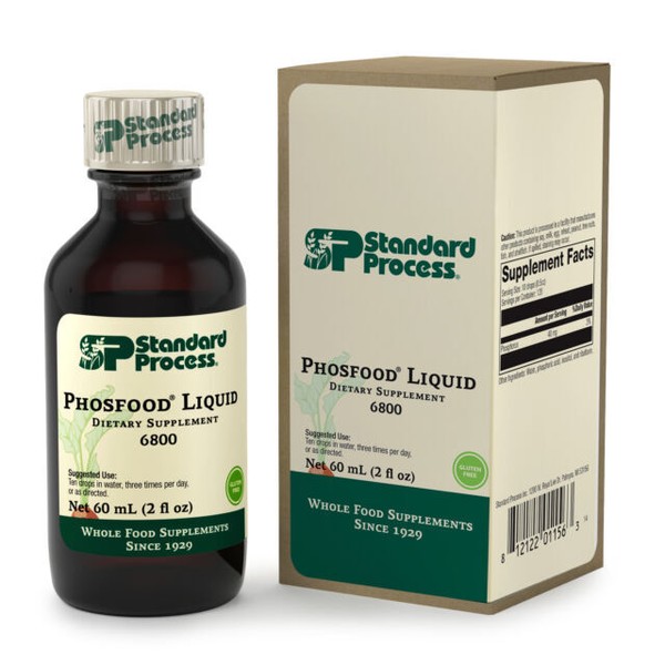 Standard Process Phosfood Liquid Dietary Supplement 2 fl oz (6800