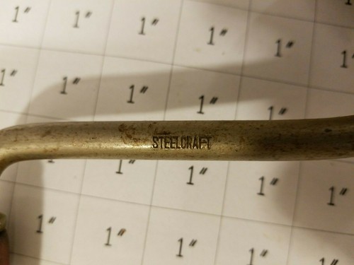 VINTAGE TOOL PARTS Hand Drill Brace Auger STEELCRAFT Woodworking Antique - 第 5/9 張圖片