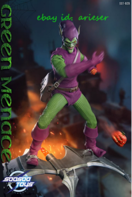 Perfect Soosootoys Sst029 Green Menace 1/6 Action Figure In Stock