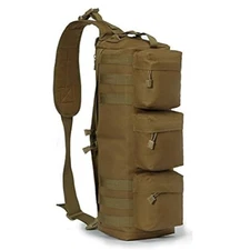 Shooters Gate Tactical Assault Grab & Go Bug Out Bag W/ MOLLE System - FDE