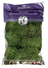 21539 Mood Moss Preserved 200 Cubic Inch Bag Appx. 8oz Fresh Green