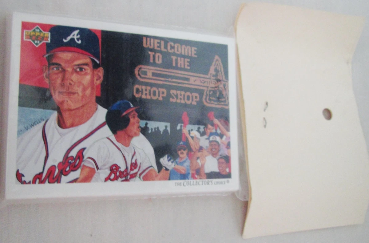 1992 Upper Deck Atlanta Braves Team Set of 26 Baseball Cards Baseball