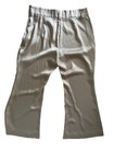 Boutique MALIPARMI  Neutral TAN SIDE ZIPPER WIDE LEG PANTS 44 EUR 44 (large) — photo 4