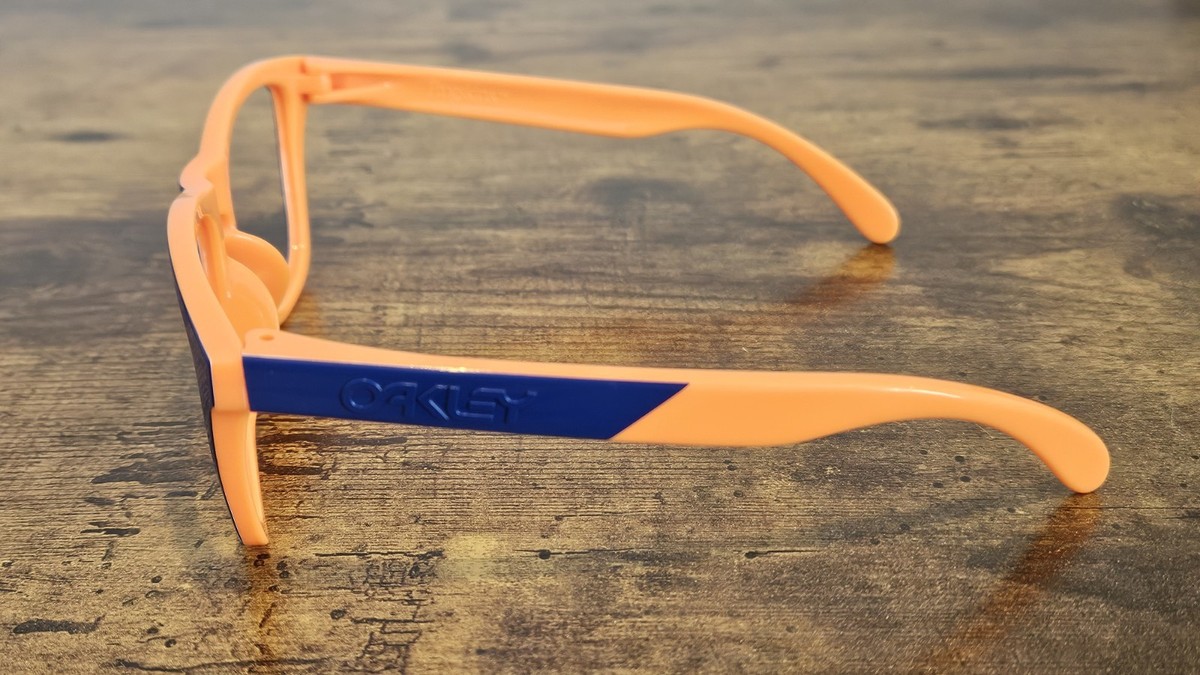 STK OAKLEY オークリー Frogskins クリア オレンジ New Oakley Frogskins Orange 50/50 Collection Sunglasses Frame | eBay