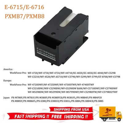 For Epson T6715 T6716 Ink Maintenance Box for Workforce Pro WF-4720DWF
