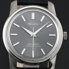 Serviced Vintage King Seiko KS 44-9990 25Jewels Manual Winding Gray Men`s Watch