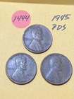 1945 PDS Lincoln Wheat Cent #1444