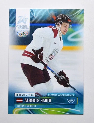 2026 GudCards Olympics Team Latvia #3 Alberts Smits