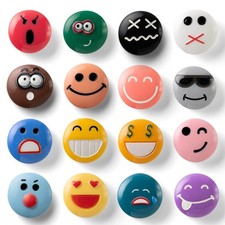 Cute Funny Smiley Fridge Magnets for Boys, Strong Fun Refrigerator Magnets fo...