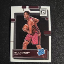 Isaiah Mobley 2022-23 Donruss Optic Rated Rookies Signatures Rookie #237
