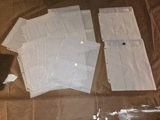 Creative Memories Sticker Protectors 15 Storage Pages for Binder Assorted Sizes