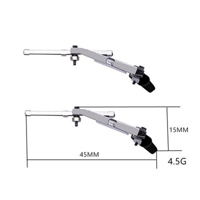 Movable Metal Wiper DIY Windshield Wiper Parts for 1:12 MN G500 RC Crawler Car