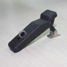 3.8" Flexible Door Latch Lock Replacement Soft Rubber Black Over-Center Tool t