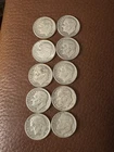 lot of 10 roosevelt silver dimes