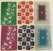 Astrological Zodiac Horoscope Star Sign Retro Playing SWAP CARDS Mixed Bulk Lot
