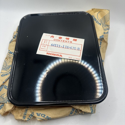 #ad XR75 Honda KO Front number plate Honda 64113 116 670B NEW OLD STOCK Blemished $379.99