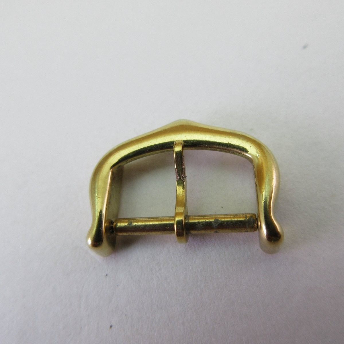 Cartier Buckle Wrist Watch Strap Band Parts Gold Plated 14mm Used from Japan