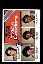 Signed Basketball Card Auto Dave Cowens 1975-76 Topps #117 Boston Celtics