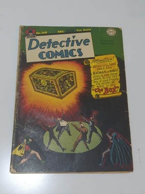 1947 DETECTIVE COMIC #130 -- Read Description.