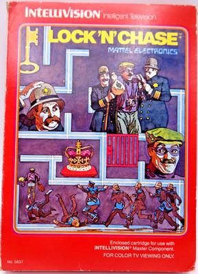 INTELLIVISION -- LOCK'N' CHASE (MATTEL ELECTRONICS)