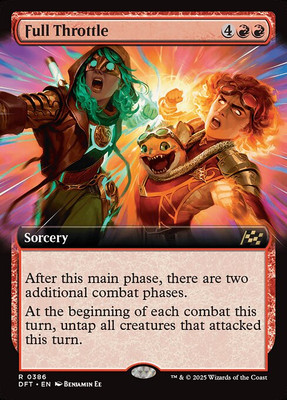 MTG FULL THROTTLE 386 EXC - ON RUNDEN - DFT X EN - MAGIC