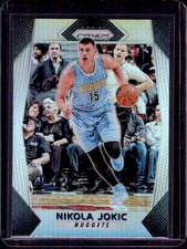2017-18 Panini Prizm Nikola Jokic (Silver Prizm) #166 Denver Nuggets